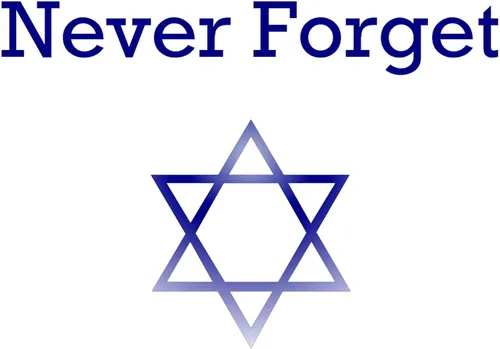 Vista 2 de CafePress Holocausto Remembrance Star Of David 1" Redondo Mini Botón, Blanco