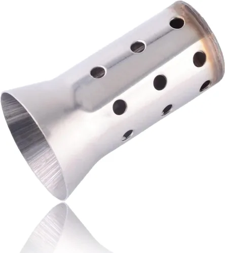 Vista 8 de LKV Silenciador DB para motocicleta de 2.01 pulgadas, silenciador universal, deflector removible, eliminador de ruido compatible con Harley, Moto