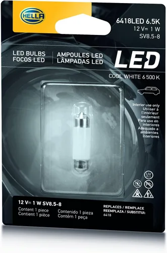 Vista 4 de HELLA Bombilla LED de rendimiento 6418LED 6.5K, 12 V, 1 W