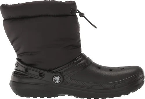 Vista 6 de Crocs Botas de invierno peludas con forro clásico unisex para niños y niñas