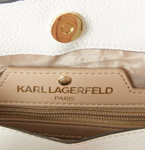 Vista 4 de Karl Lagerfeld Paris Bolso Hobo para mujer, WtBk Multi, talla única de EE. UU, WtBk Multi