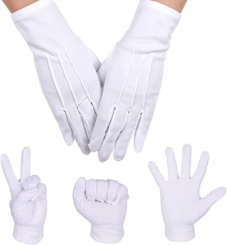 Vista 4 de Humairc Super Bros Mari and Luigi Hats Caps Mustaches Gloves Buttons Cosplay Costume