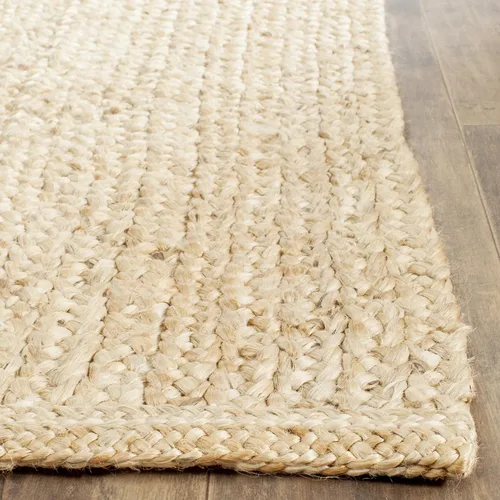 Vista 3 de SAFAVIEH Natural Fiber Collection - Alfombra de pasillo de 2 pies 6 pulgadas x 6 pies, natural, yute hecho a mano, ideal para zonas de alto tráfico