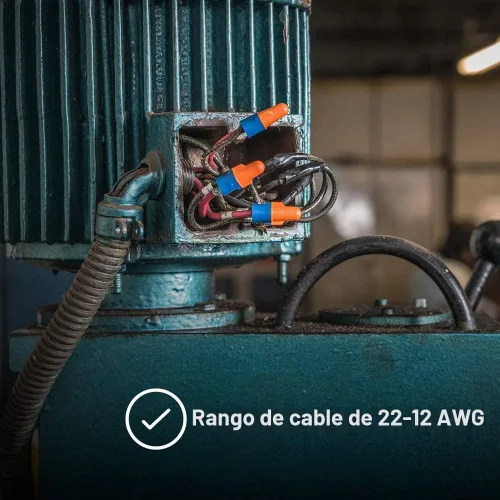 Vista 6 de 3M Conector de cable Performance Plus, O/B+, rango de cable: 2#22-3#12