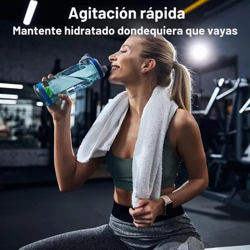 Vista 5 de Shaker Balls 6 bolas mezcladoras de proteínas, bolas de plástico de repuesto para agitador, vaso de botella de bebida, bolas coloridas para batidor