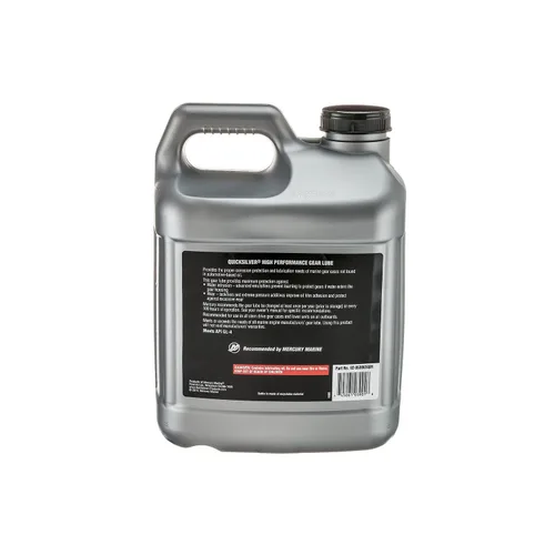 Vista 6 de Quicksilver 858065Q01 SAE 90 Lubricante de engranajes de alto rendimiento, 2.5 galones