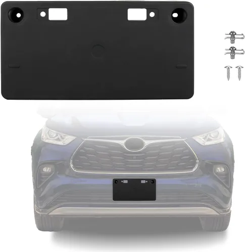 Vista 42 de Marco de matrícula frontal compatible con Chevy Colorado ZR2 2023 2024 2025, soporte de montaje para marco de matrícula, repuesto # 85553155