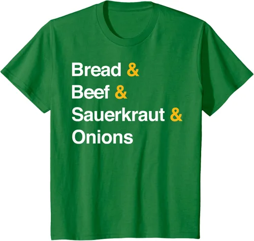 Vista 4 de Ingredient List - Camiseta de manga corta, diseño de sandwich