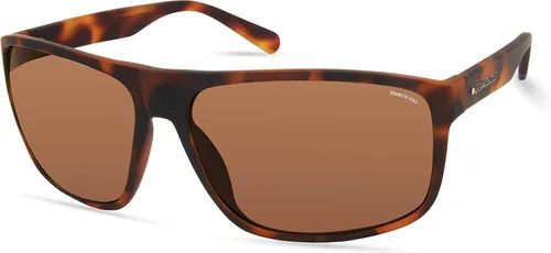 Vista 9 de Kenneth Cole Gafas de sol rectangulares para hombre Gris/Otro/Verde degradado