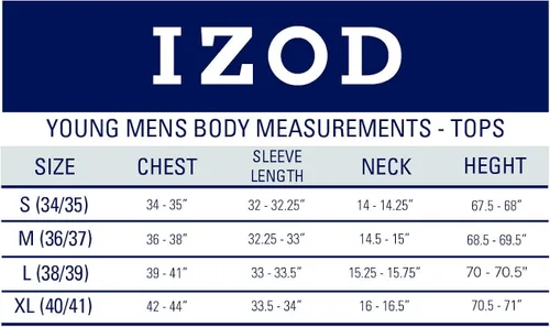 Vista 2 de IZOD Camisa Oxford de manga corta con botones para hombre