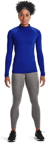 Vista 8 de Under Armour ColdGear Authentics - Camiseta de cuello alto falso para mujer
