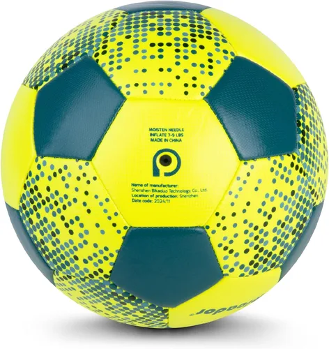 Vista 7 de PP PICADOR Balón de fútbol oficial de tamaño 5 para adultos jóvenes, entrenamiento de fútbol para deportes al aire libre e interior con bomba