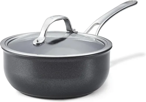 Vista 8 de Anolon X - SearTech Saucier antiadherente, compatible con placa de inducción (2.4L/2.5qt)