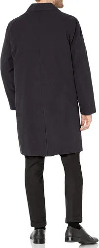 Vista 2 de LONDON FOG Abrigo impermeable Durham para hombre con cremallera
