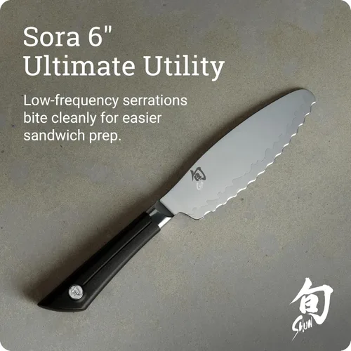 Vista 2 de Shun Sora - Cuchillo para pelar, Utilitario, Metálico