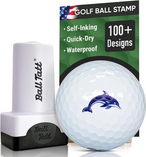 Vista 36 de Sello de pelota de golf - Marcador autoentintado - Herramienta de marcado permanente de secado rápido, sin fugas ni recargas, sello de golf