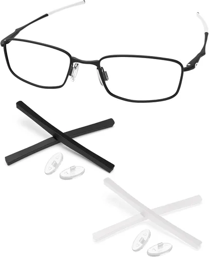 Vista 24 de Kits de goma de repuesto Piezas de nariz y auriculares para Oakley Casing OX3110/Clubface OX3102 Negro