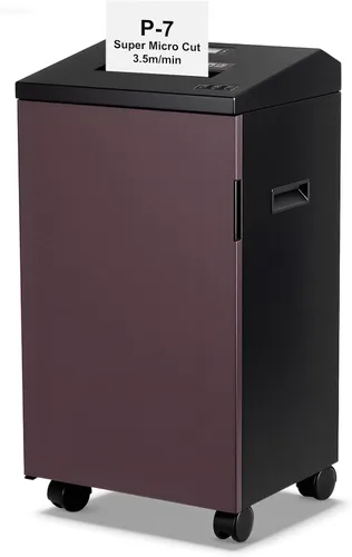 Vista 8 de Wingwise P-7 Trituradora de papel comercial profesional de alta seguridad