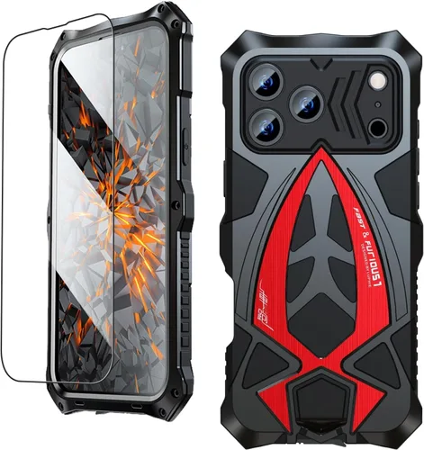 Vista 10 de Armor - Funda de teléfono para iPhone 14 de grado militar, probada en caídas 360°, cubierta de protección de cuerpo completo, resistente híbrido