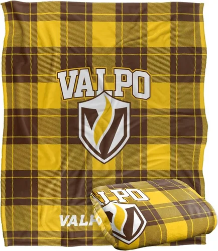 Vista 52 de LOGOVISION St John's University Campus Plaid Spirit Silky Touch Manta súper suave 36 x 58 pulgadas