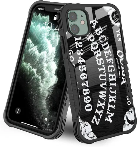 Vista 30 de Funda compatible con iPhone 11 [parachoques a prueba de golpes] [antiarañazos] [antideslizante] cubierta de protección resistente para hombres