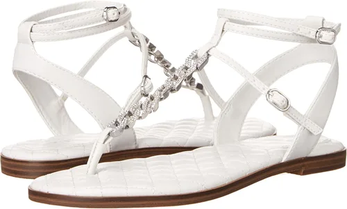 Vista 7 de GUESS Women's Brighti Flat Sandal