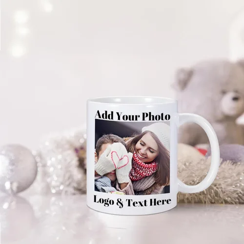 Vista 3 de Taza de café personalizada, taza personalizada con texto fotográfico y logotipo, regalo personalizado para cumpleaños, aniversario, Navidad, tazas