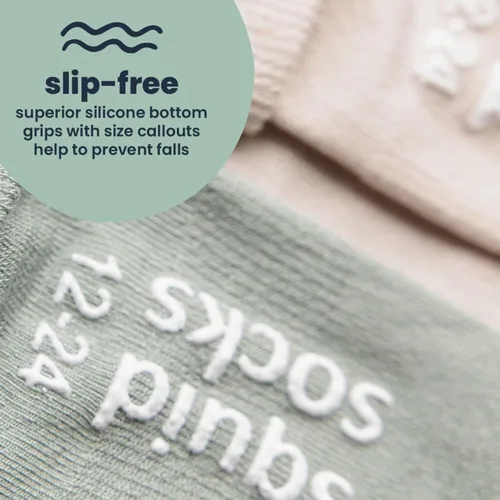 Vista 79 de squid socks Calcetines de viscosa de bambú 0-6M, 6-12M, 12-24M y 2T-3T Calcetines que se mantienen puestos