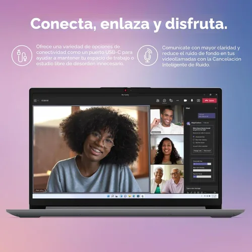 Vista 7 de Lenovo IdeaPad Computadora portátil – 8 GB de RAM – 256 GB de almacenamiento SSD – Intel Core – Microsoft Office para la Web Carga rápida, cámara