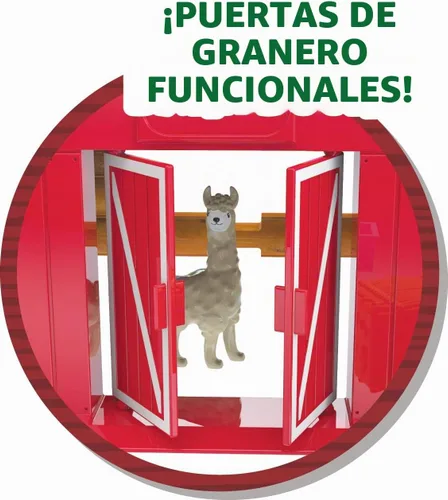 Vista 4 de Lincoln Logs – Fun On The Farm - 102 Parts - Real Wood Logs - Ages 3+