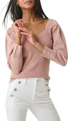 Vista 5 de Karl Lagerfeld Paris Suéter casual brillante para mujer