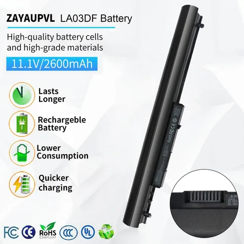Vista 2 de LA03DF Batería para HP 15-F Series 776622-001 15-f272wm 15-f233wm 15-1272wm 15-f387wm 15-f222wm 15-f271wm 15-f211wm 15-f010wm 15-f215dx 15-f305dx