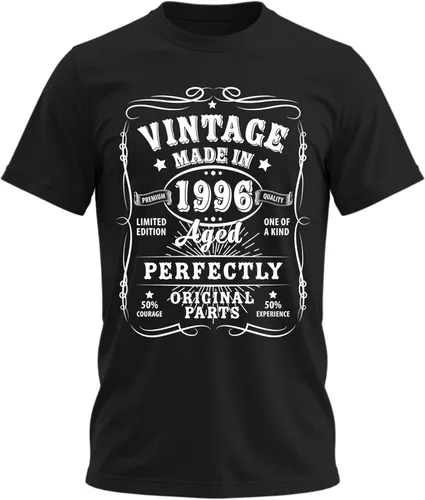 Vista 8 de Camiseta de cumpleaños para hombre, leyendas nacieron en 19XX, camiseta Negro