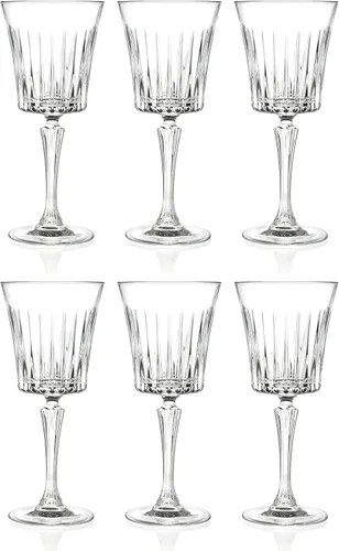 Vista 15 de Barski Copas de flauta de tostado, champán, flautas, juego de 6 copas de cristal de flauta, flautas de brindis de boda, diseñadas, 7 onzas