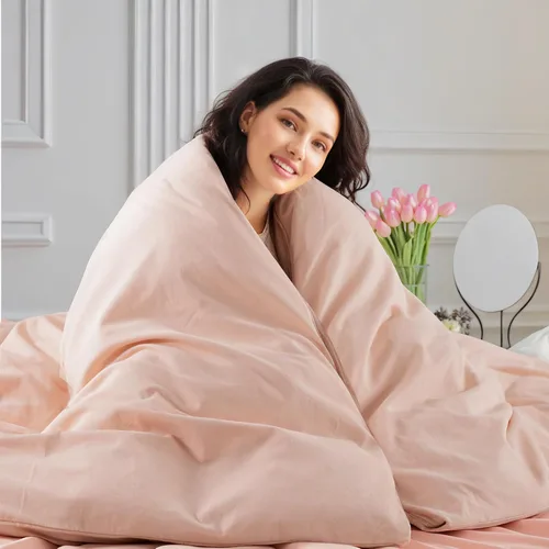 Vista 253 de NEXHOME PRO Funda de edredón Twin XL 100% algodón lavado, transpirable, duradera, texturizada, similar al lino, juego de ropa de cama para el hogar