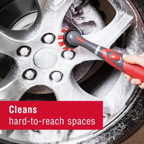 Vista 6 de Rubbermaid Reveal Power Scrubber - Juego de 18 piezas, cepillo eléctrico inalámbrico a batería, resistente al agua, para el hogar, cocina, baño