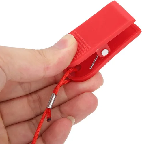 Vista 6 de Keenso Llave de seguridad para caminadora, interruptor de seguridad magnético para máquina de correr, accesorios de repuesto para la mayoría