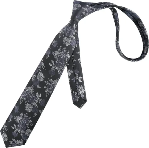 Vista 14 de Alizeal Mens 3.15inches Leaf Flower Pattern Tie with Floral Pocket Square Set