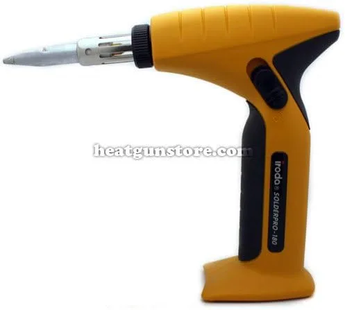 Vista 3 de Iroda SOLDERPRO 180 - Kit de soldador de butano recargable inalámbrico y antorcha