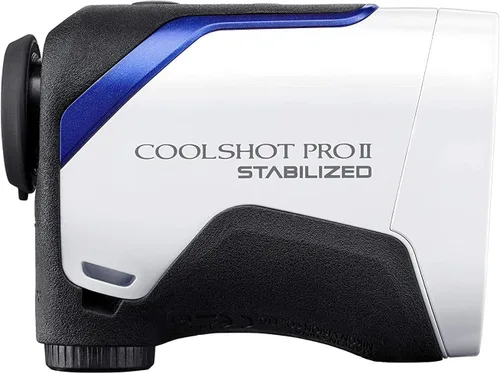 Vista 2 de Nikon COOLSHOT PROII STABILIZED Telémetro de golf Telémetro láser impermeable y estabilizado con pendiente, pantalla OLED Modelo