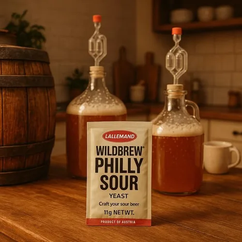 Vista 5 de Lallemand Wildbrew Philly Sour 0.39 oz - Levadura productora de ácido láctico para cerveza agria casera - Producción de ácido láctico y alcohol