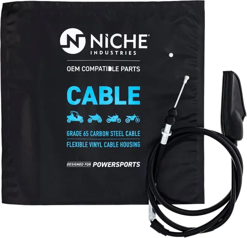 Vista 2 de NICHE Cable de embrague para Yamaha Raptor 350 YFM350R 5YT-26335-10-00 5YT-26335-00-00 2004-2013