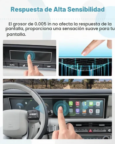 Vista 3 de CDEFG 6 protectores de pantalla para Hyundai Palisade 2026 2027