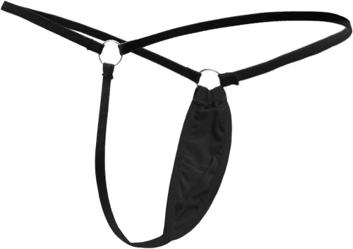 Vista 2 de ETAOLINE Ropa interior sexy de tiro bajo para mujer, tanga con espalda en Y
