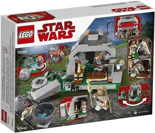 Vista 4 de Juego de LEGO Star Wars Entrenamiento en Ahch-To Island 75200