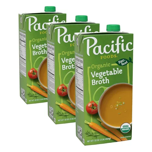Vista 13 de Pacific Foods Caldo de hongos orgánico, caja de 32 onzas