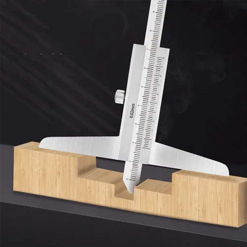 Vista 3 de Utoolmart Medidor de profundidad Vernier Caliper 5.906 in X 0.001 in, herramienta de medición de acero al carbono de precisión 1 unids