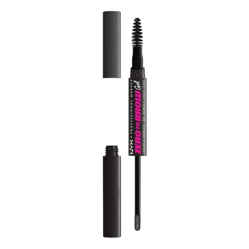 Vista 13 de NYX PROFESSIONAL MAKEUP Zero to Brow, gel de cejas de larga duración, rubio ceniza