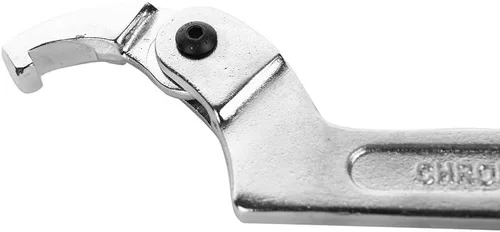Vista 3 de Cromo Vanadio C Llave de Gancho Ajustable Cabeza Cuadrada 1.260-2.992 in