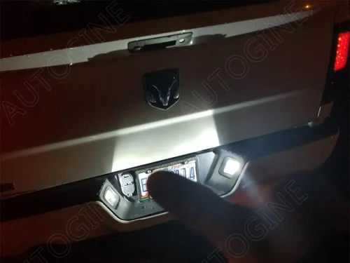 Vista 7 de AUTOGINE Kit de 12 luces LED interiores blancas para Dodge Ram 2009 2010 2011 2012 2013 2014 2015 2016 2017 2018 Super Bright 6000K paquete